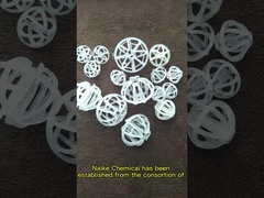 PPプラスチック トリパック 50mm,76mm,89mm,95mm 水処理用