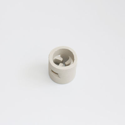 16mm 25mm 38mm 50mm Ceramic Pall Ring Tower Packing For Adsorption Column