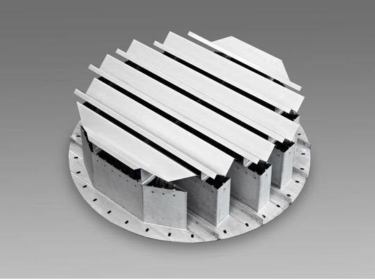 Trough Pan Liquid Distributor Tower Internals Distillation Column Internals