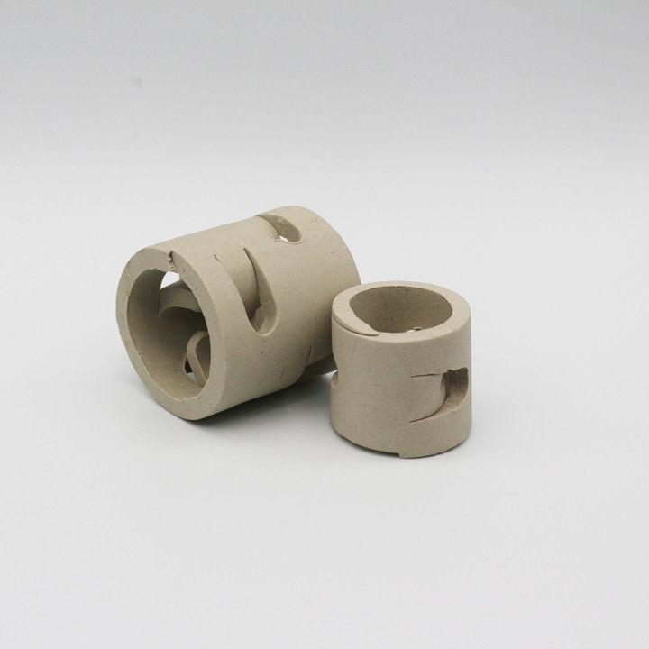 16mm 25mm 38mm 50mm Acid Resistant Ceramic Pall Ring Column Packing