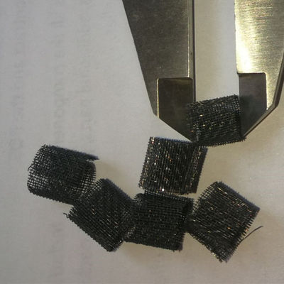 チタンワイヤ網 ディクソンパッキングリング 6*6mm 研究室のランダムパッキングのために